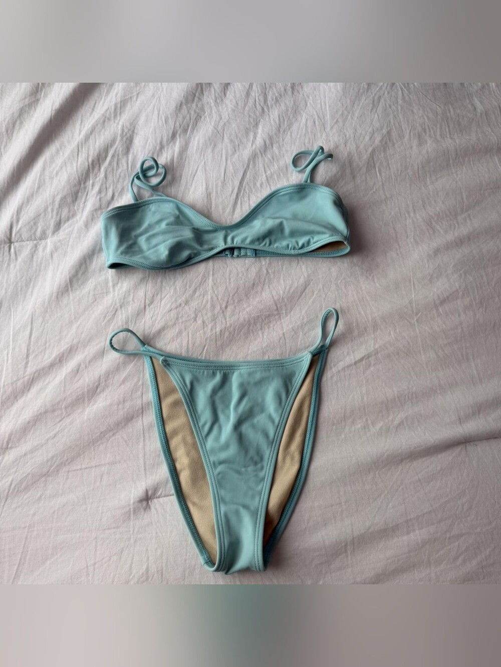 PacSun Mint Blue Two-Piece Bikini Set